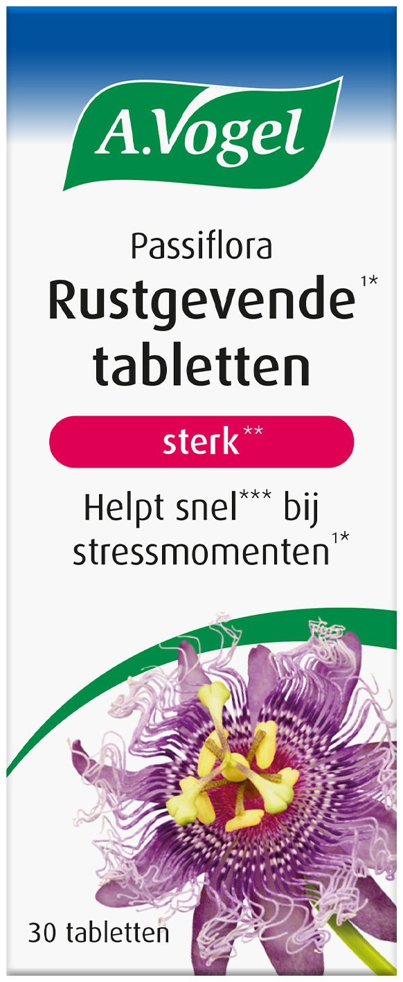 A.Vogel Passiflora Rustgevende sterk tabletten 30 Stuks