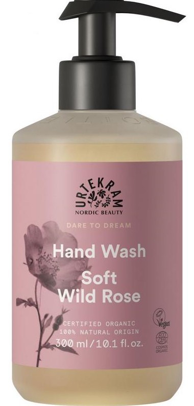 Urtekram Handzeep Soft Wild Rose 300ml