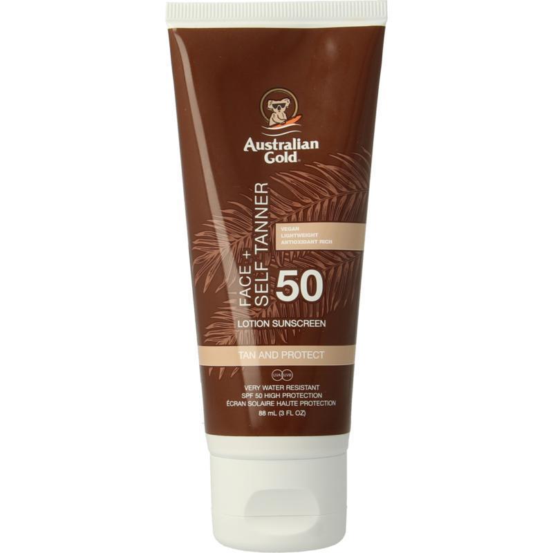 Face met selftanner SPF50 88ml