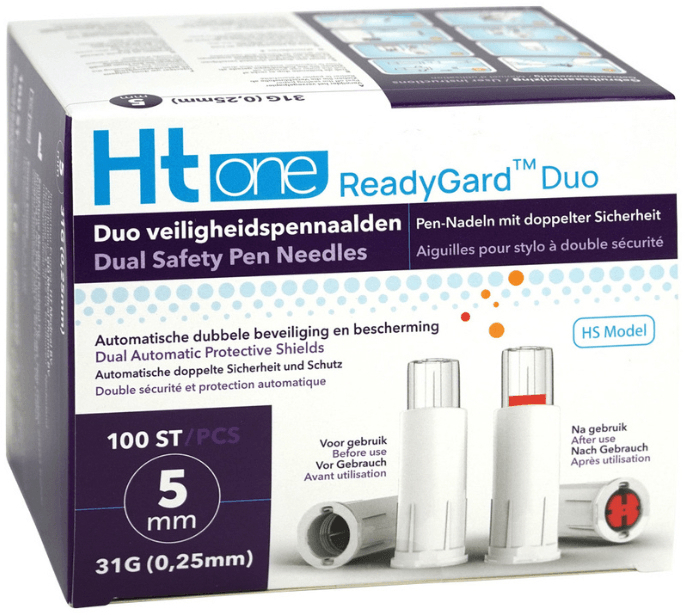 Veiligheidspennaald 5mm 100st