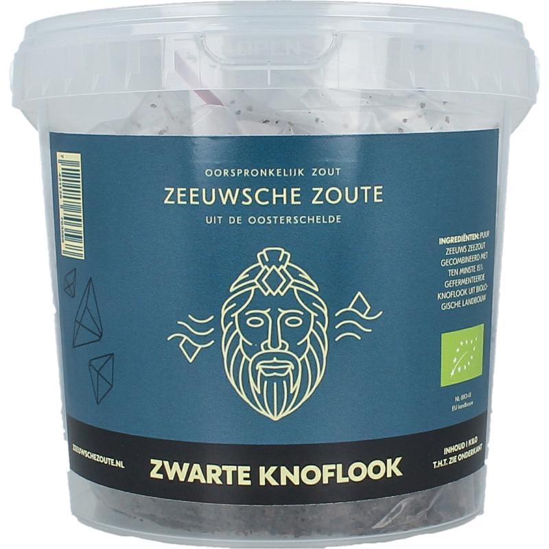 Zout met zwarte knoflook bio 1kg