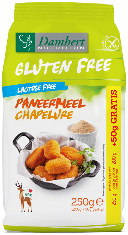 Paneermeel Glutenvrij 200 Gram