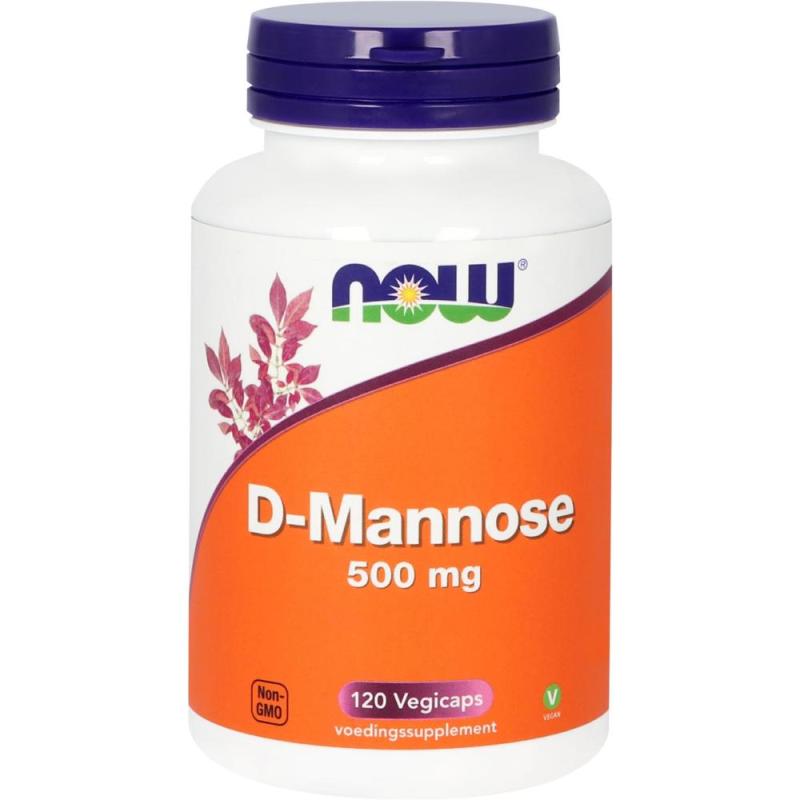 D-Mannose 500mg 120 capsules