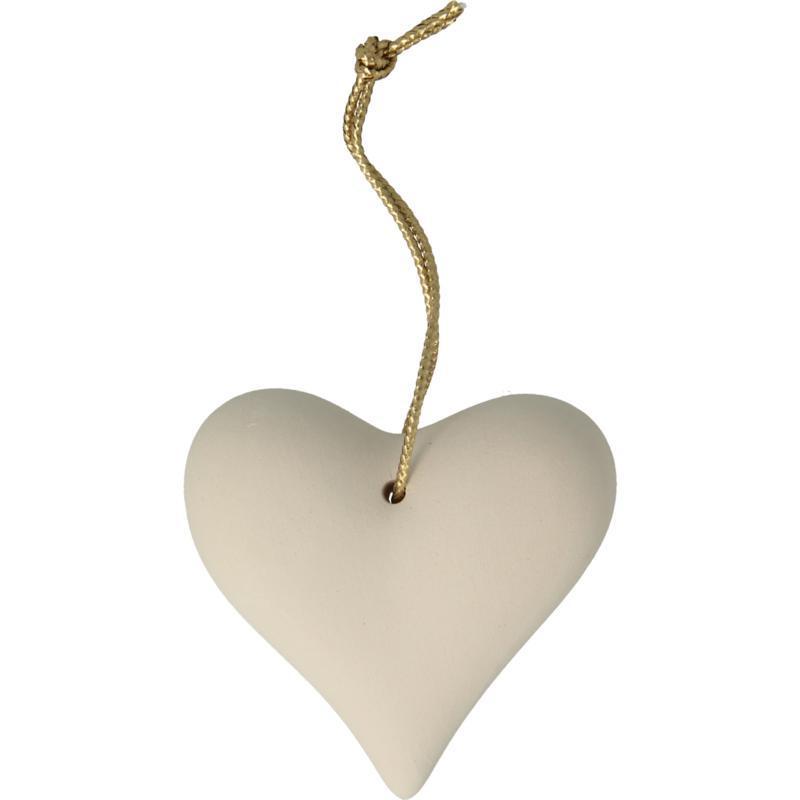 Geursteen Hartje Wit 1 Stuk