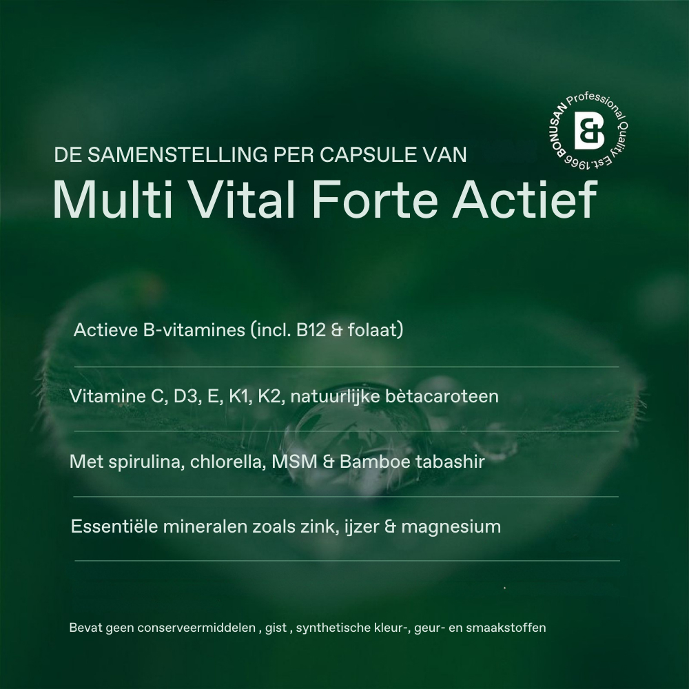 Bonusan Multi Vital Forte Actief 90 Capsules