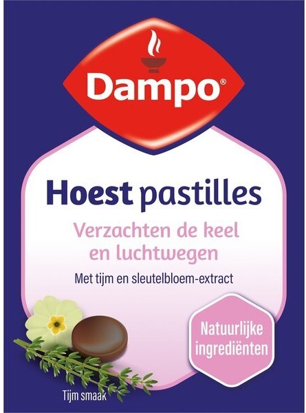 Hoestpastilles thijm/sleutelbloem 24 pastilles