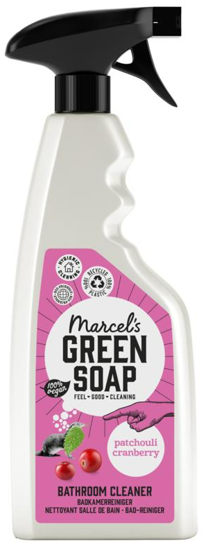 Marcels Green Soap Badkamerspray Patchouli & Cranberry 500 ml