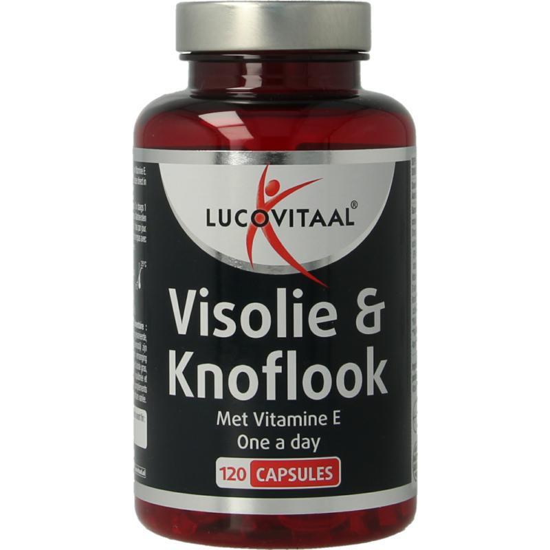 Visolie & knoflook 120 Capsules