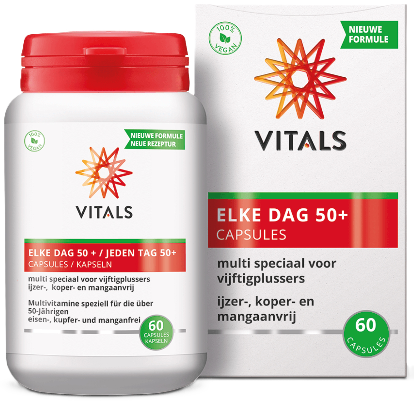 Elke Dag 50+ 60 Capsules