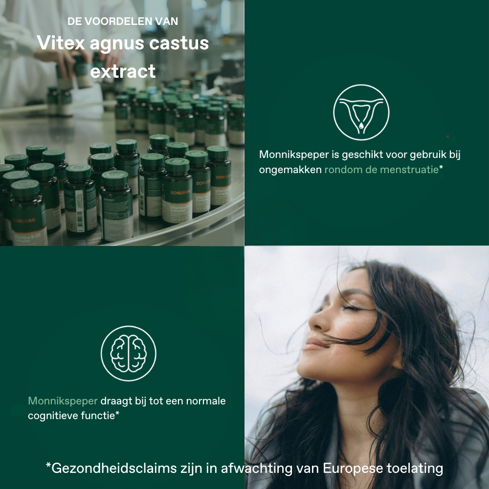 Bonusan Vitex Agnus Castus Extract 90 Capsules