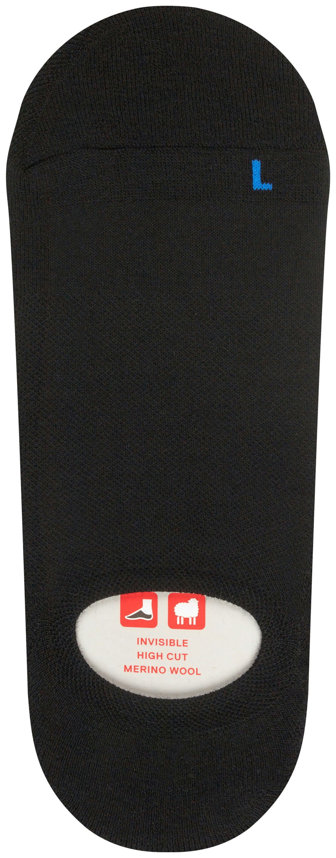 FALKE Unisex Keep Warm Footies Zwart