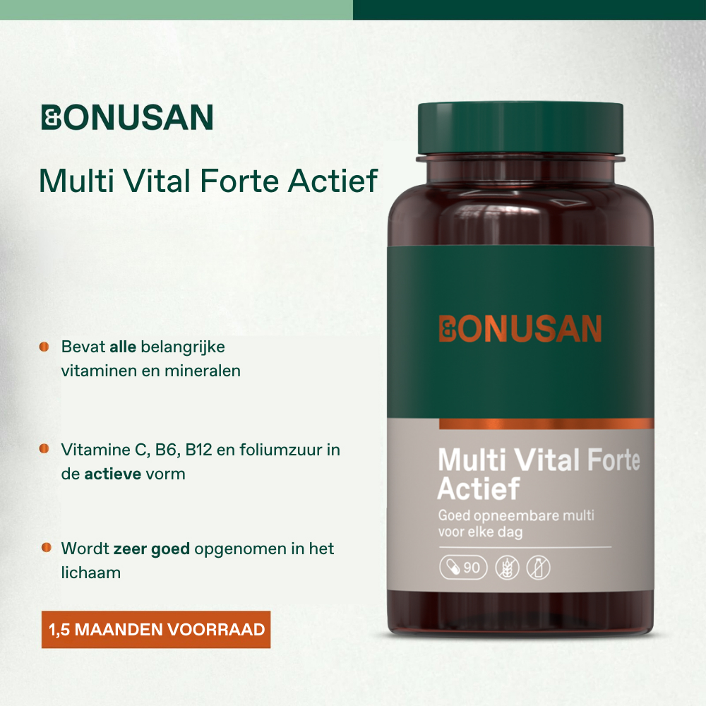 Bonusan Multi Vital Forte Actief 90 Capsules