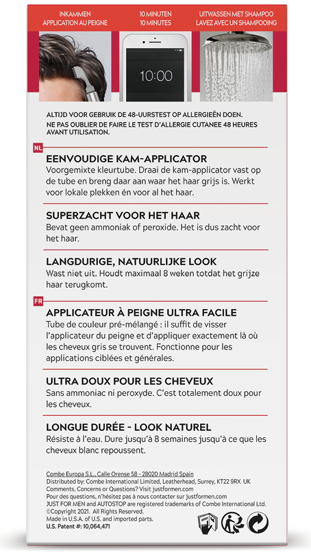 Just For Men Autostop Zwart A55 1 Set