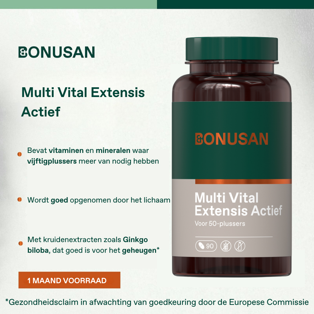 Bonusan Multi Vital Extensis Actief 90 tabletten