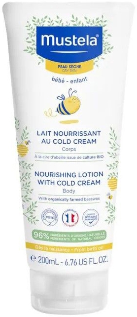 Mustela Cold Cream Lichaamsmelk Voedend & Beschermend 200 ml