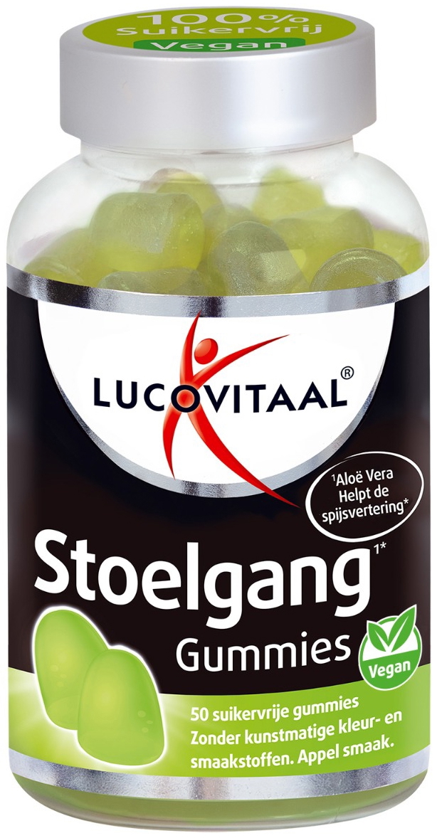 Lucovitaal Stoelgang Gummies 50 Stuks