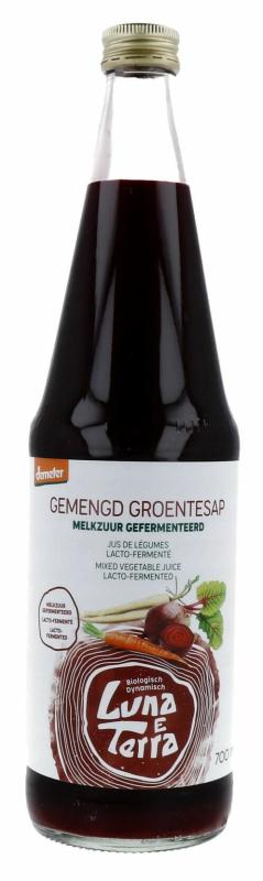 Gemengd Groentesap Melkzuur Gefermenteerd 700ml
