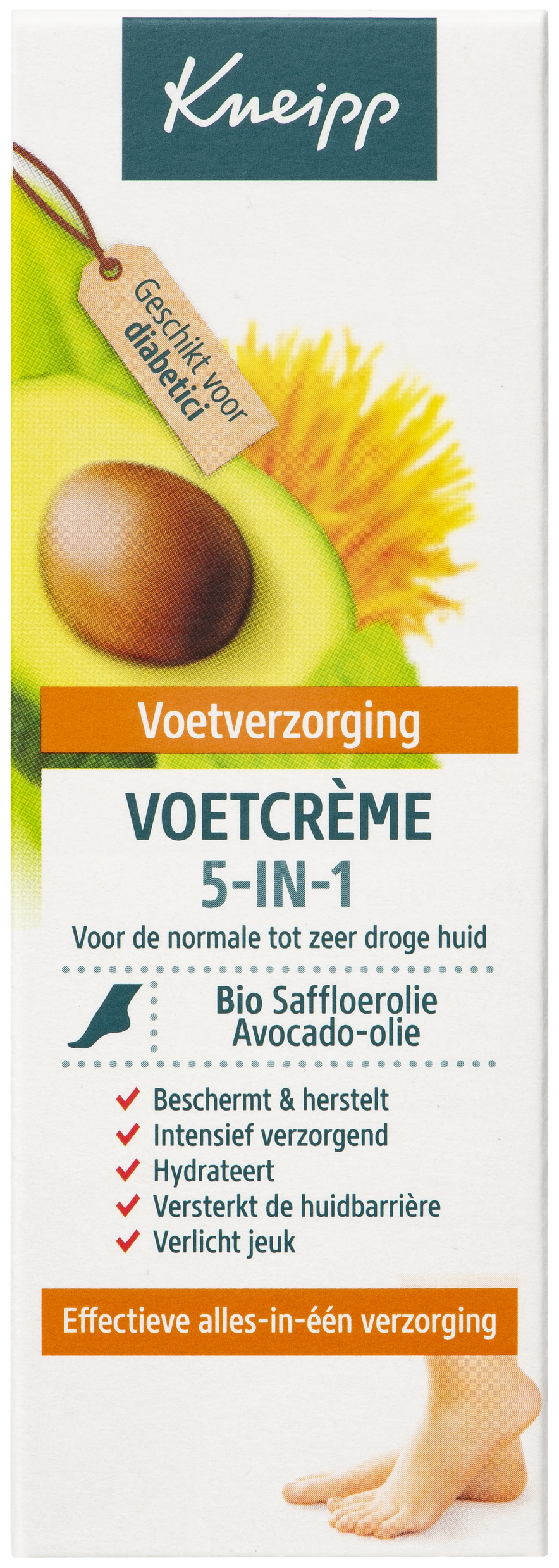 Kneipp Voetcrème 5-in-1 75 ML