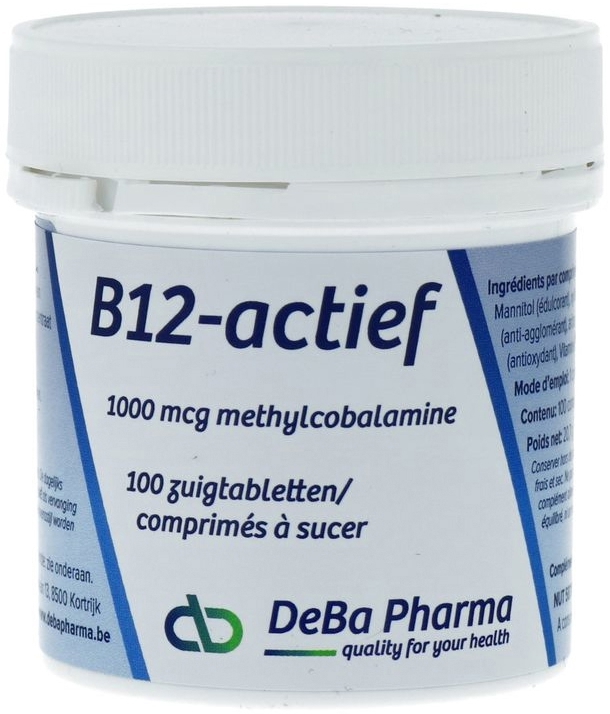 Deba Pharma B-12 Actief 100 zuigtabletten