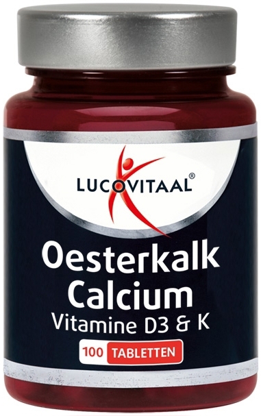 Lucovitaal Oesterkalk Calcium 100 tabletten