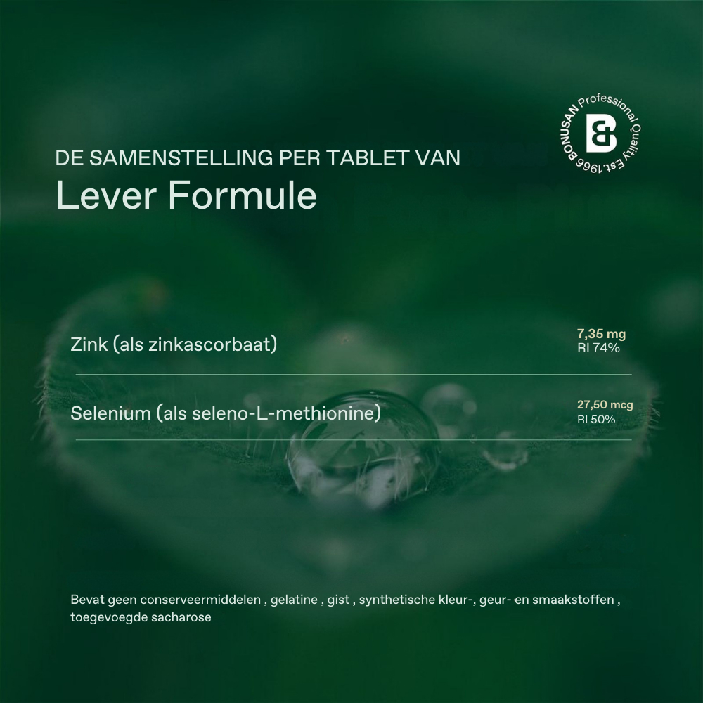 Bonusan Lever Formule 60 Tabletten
