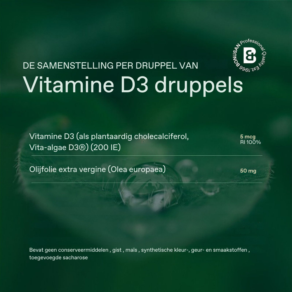 Bonusan Vitamine D3 Druppels 50 ML