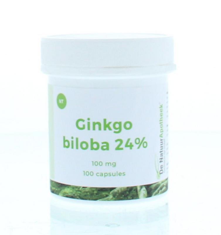 Ginkgo Biloba 24% 100 MG 100 Capsules