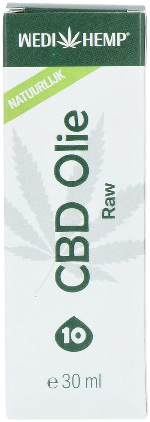 Wedihemp CBD Olie Raw 10% 30 ml