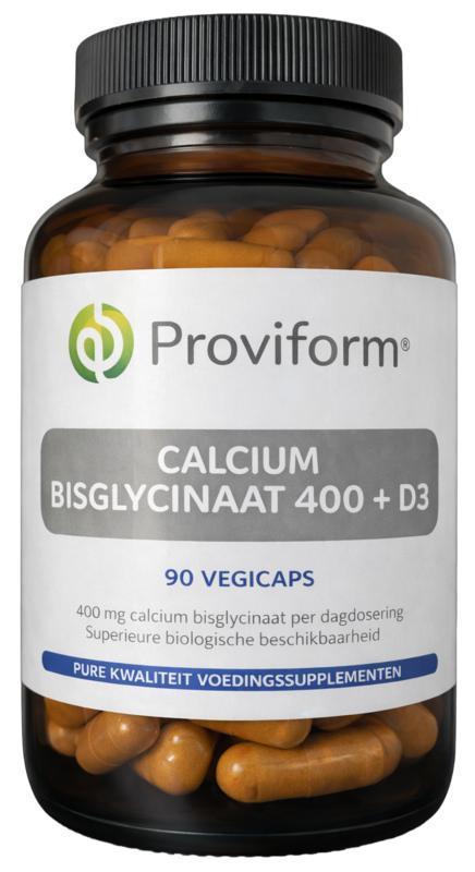 Proviform Calcium bisglycinaat 400 + D3 90vc