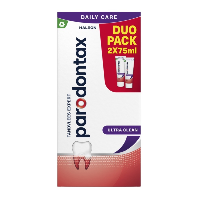 Tandpasta Ultra Clean Duo 2x75 ml