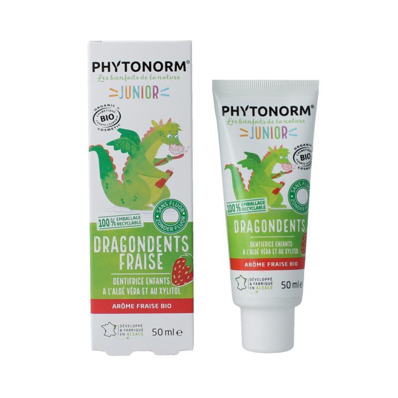Dragondent tandpasta kind aardbei 50ml