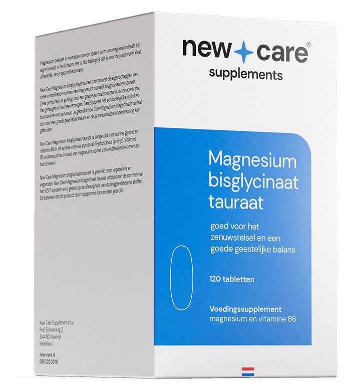 Magnesium Bisglycinaat Tauraat 120 Tabletten