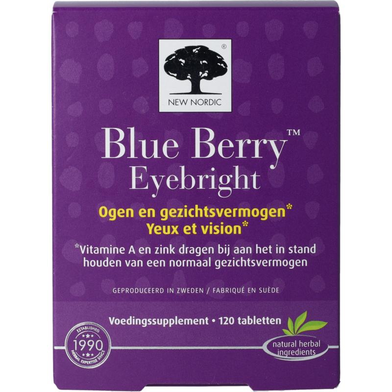 New Nordic Blue Berry Eyebright Tabletten 120 tabletten