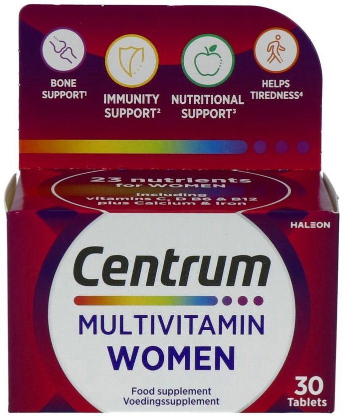 Centrum Women Multivitaminen 30 tabletten