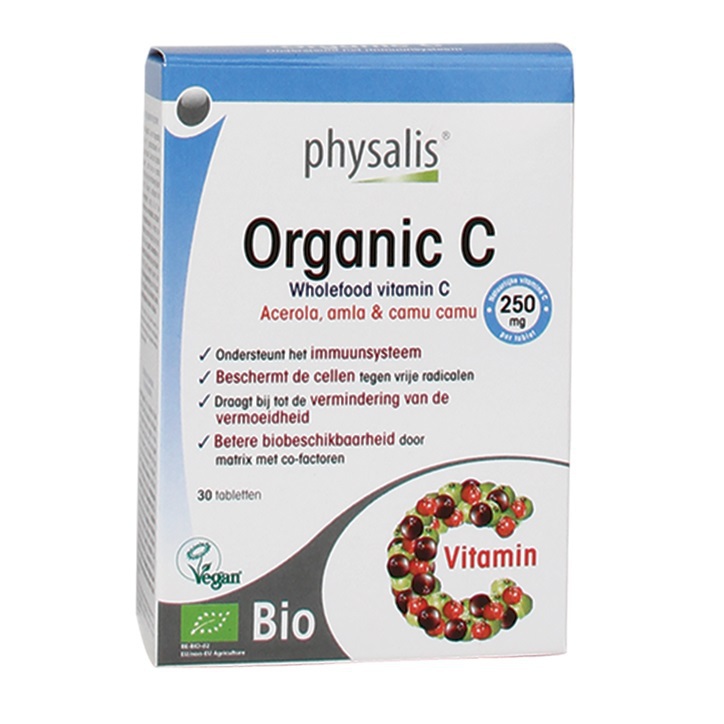 Organic Wholefood Vitamine C 30 tabletten