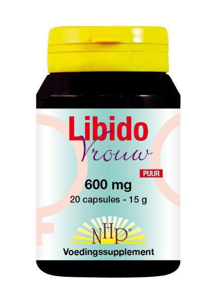 Libido Vrouw 600mg puur 20ca