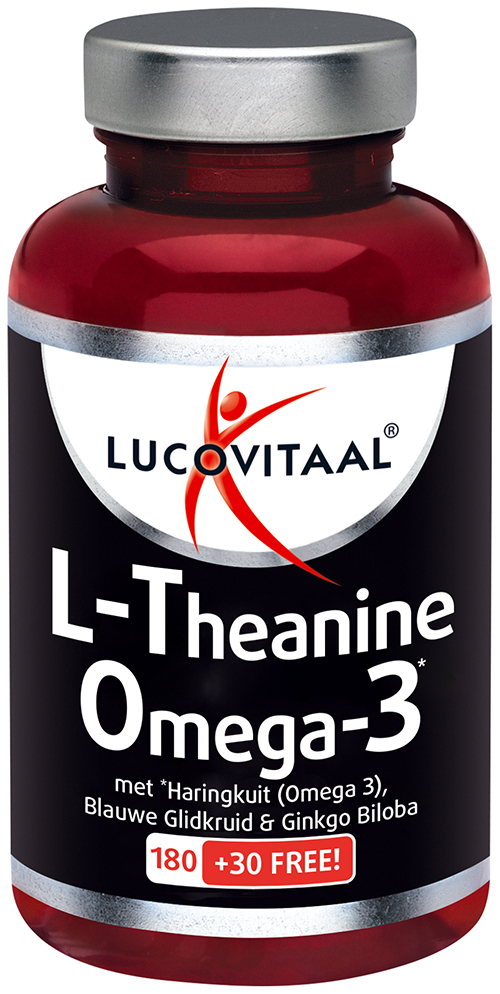 Lucovitaal L-Theanine Omega 3 210 capsules