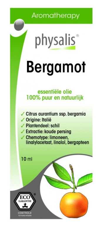 Bergamot Olie Bio 10ml