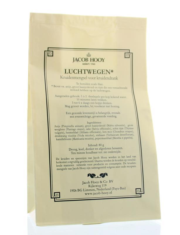 Jacob Hooy Bronchisin / luchtwegen kruiden 80g