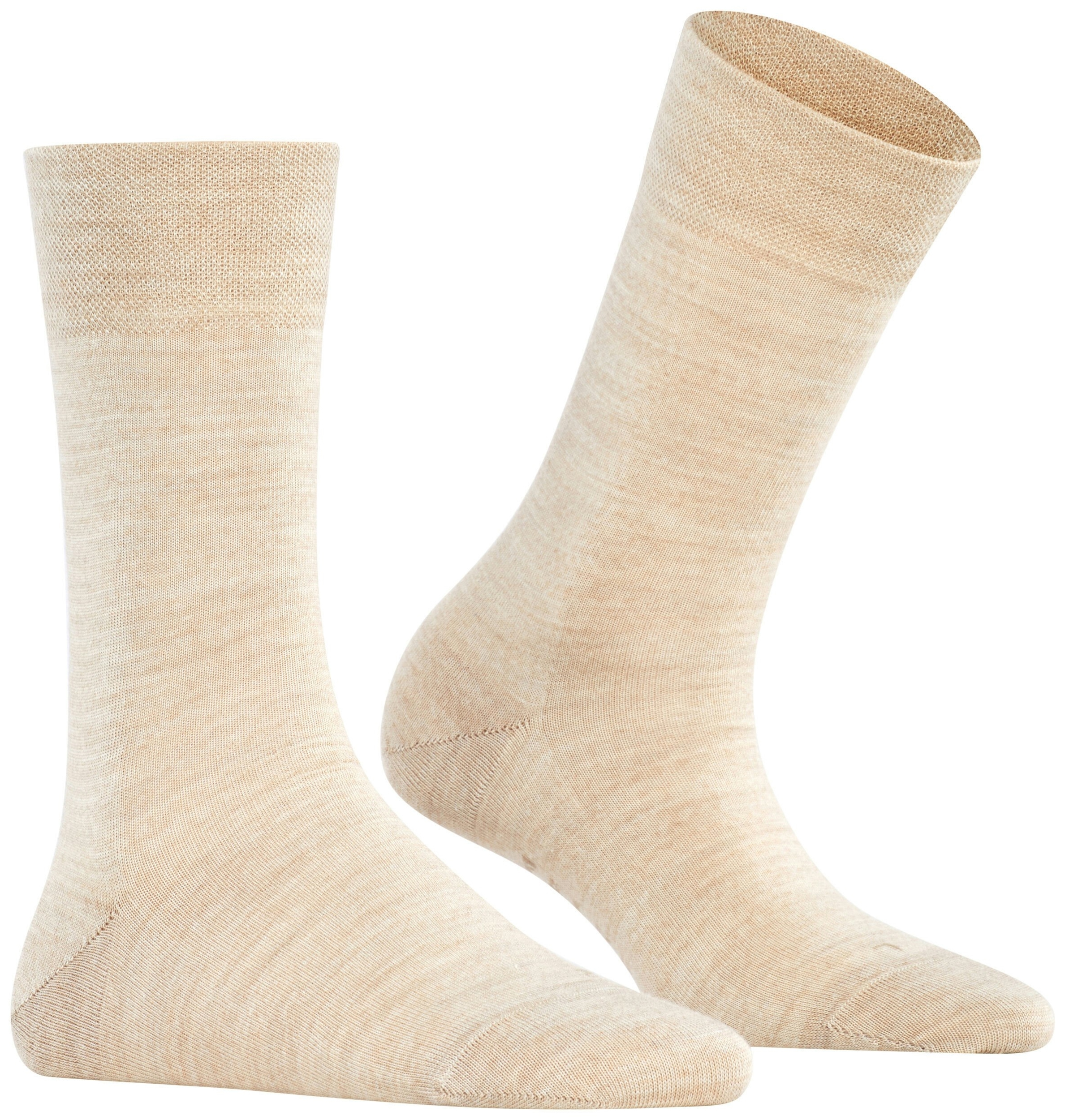 FALKE Dames Sensitive Berlin Sokken Beige