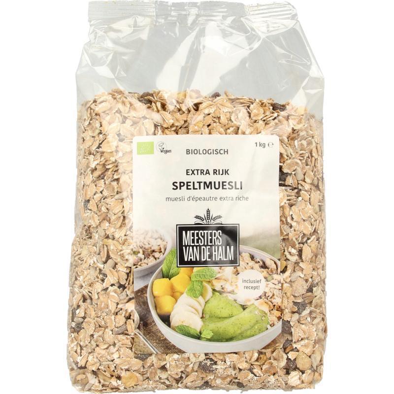Speltmuesli extra rijk bio 1000G