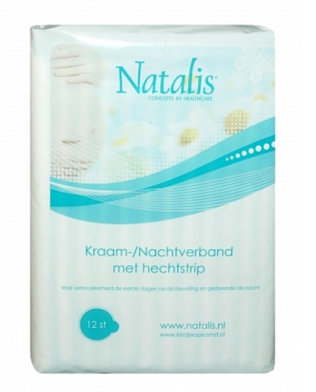 Kraam-/Nacht Verband 12 stuks