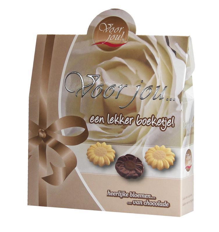 Chocolade Bloemen 100g