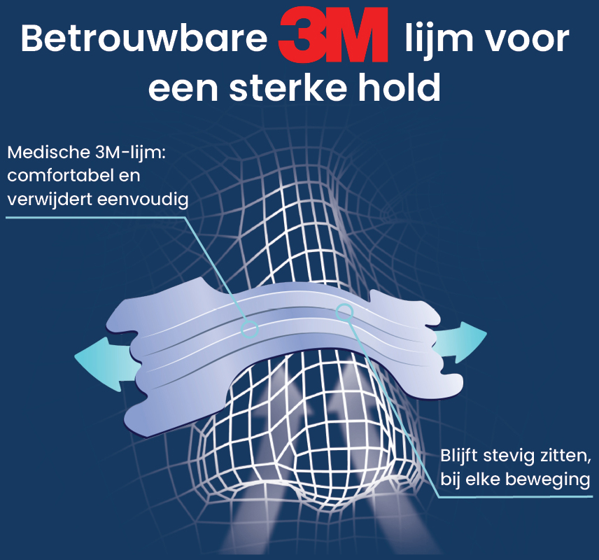 Breathe Right Neusstrips Small/Medium Transparant 30 stuks