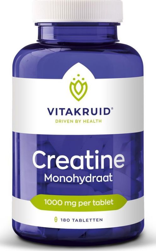 Creatine Monohydraat 1000 MG 180 Tabletten