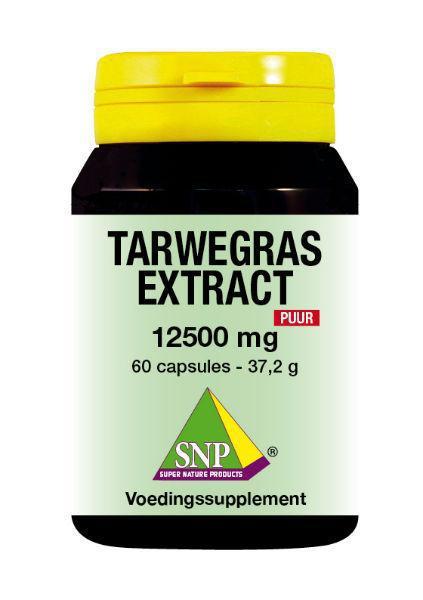 Tarwegras extract 12500 mg puur 60 Capsules