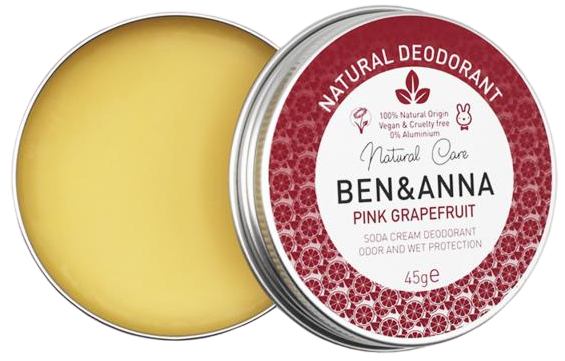 Cream Deodorant Pink Grapefruit 45g