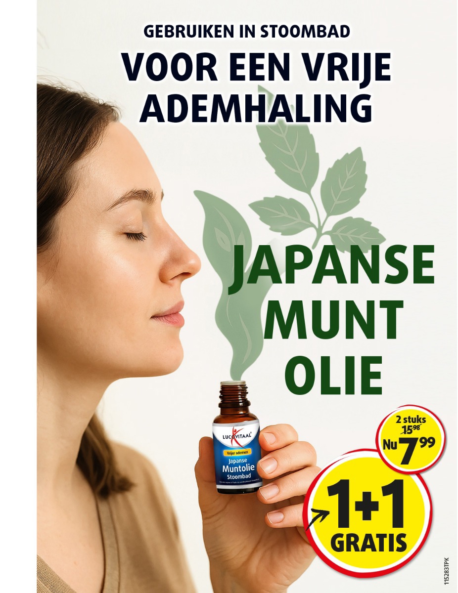 Lucovitaal Japanse Muntolie Stoombad 30 ML
