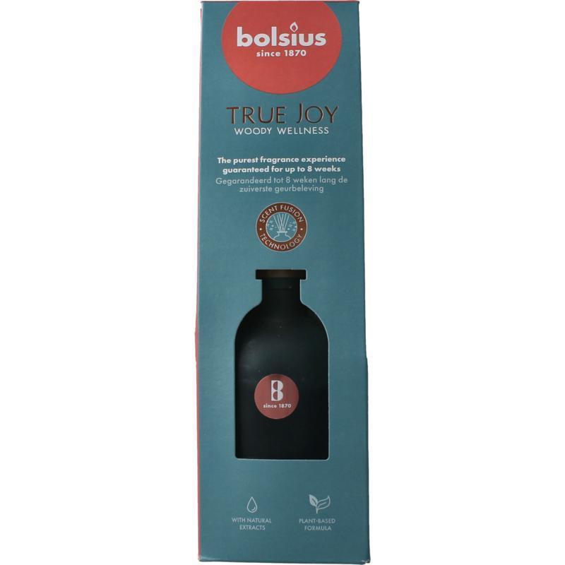 Bolsius Geurverspreider true joy woody wellness 80ml