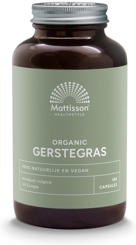 Organic gerstegras 400mg bio 180ca